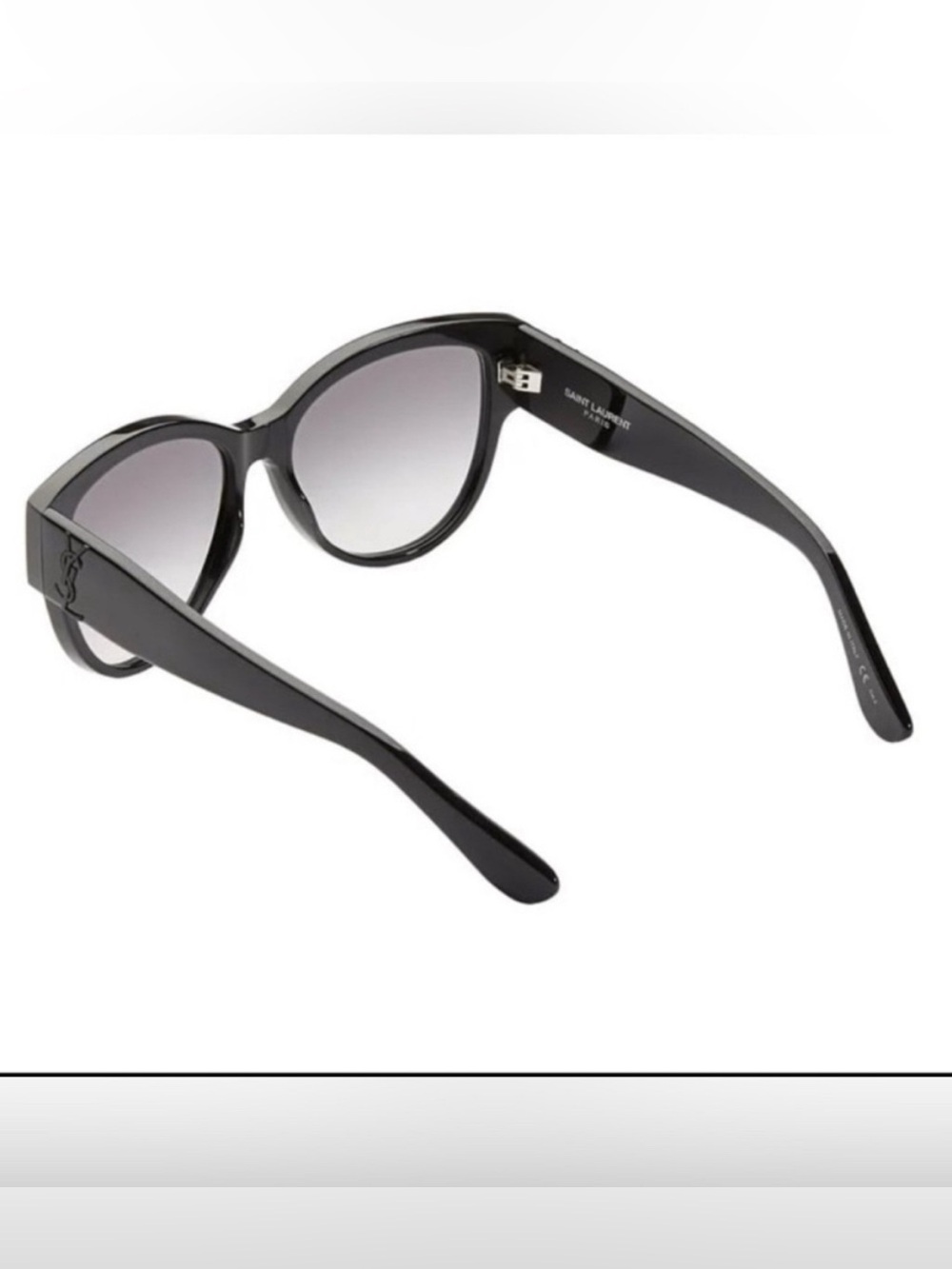 Yves Saint Laurent women’s sunglasses SL M3 black New w/case-retail $535 YSL - Picture 5 of 7
